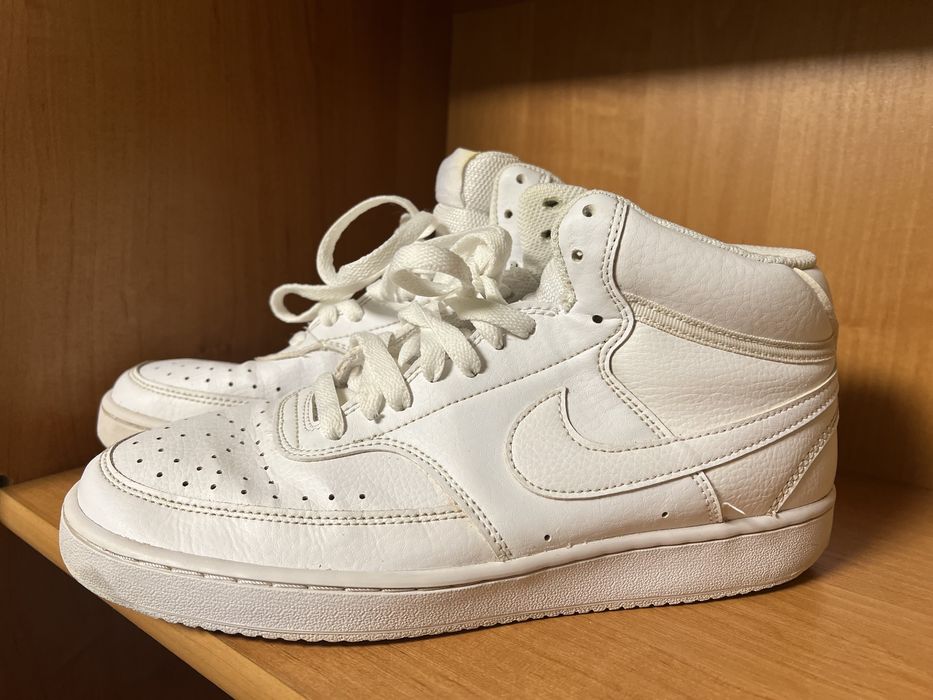 Кросівки хайтопи ботинки снікерси NIKE опигінал фіомові