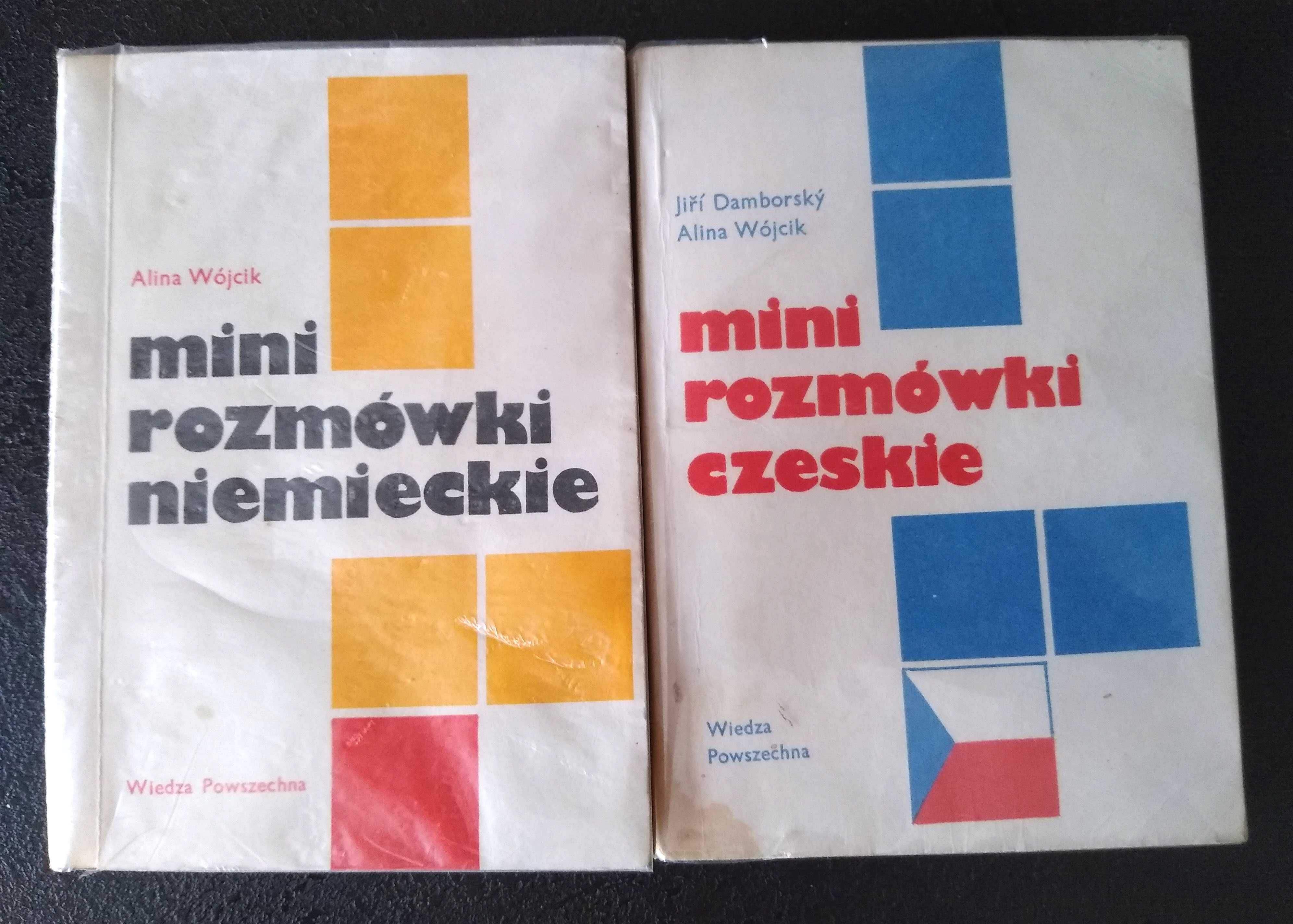 mini rozmówki czeskie mini rozmówki niemieckie 2 szt komplet zestaw