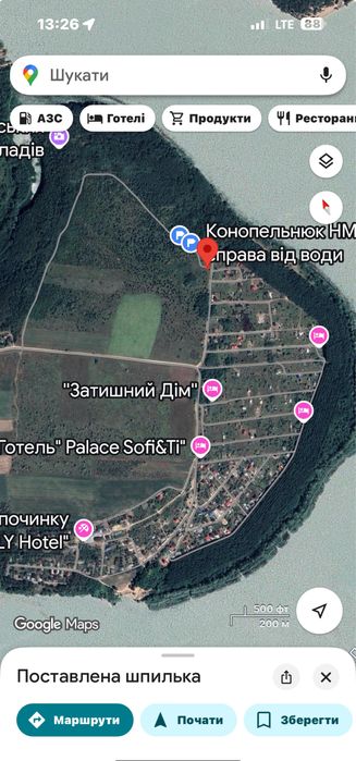 Земельна ділянка, Куражин, Дністер