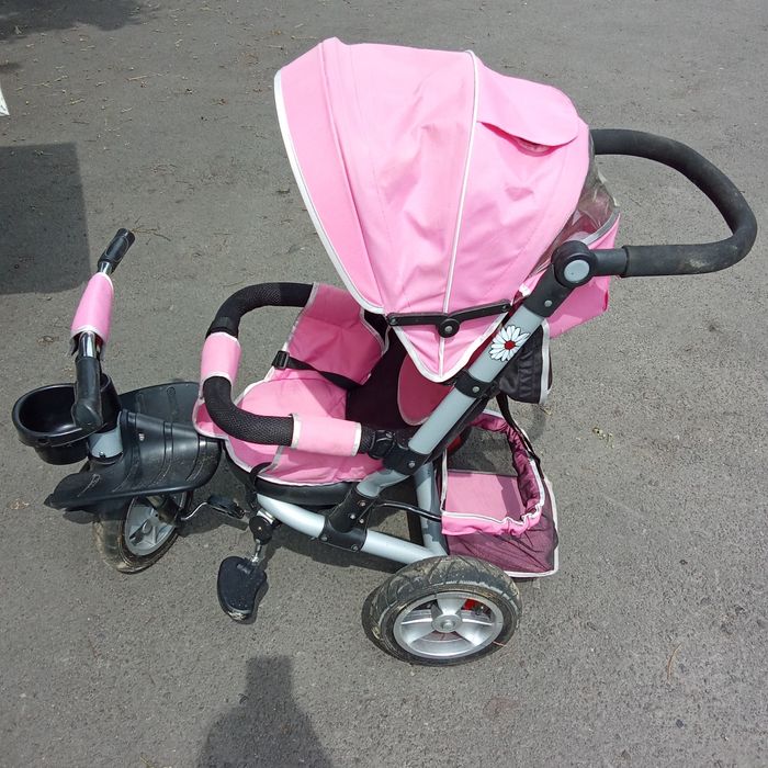 Велосипед стан нового дитячий з ручкою коляска