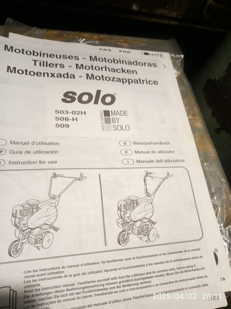 Продам мотокультиватор соло мотор Хонда