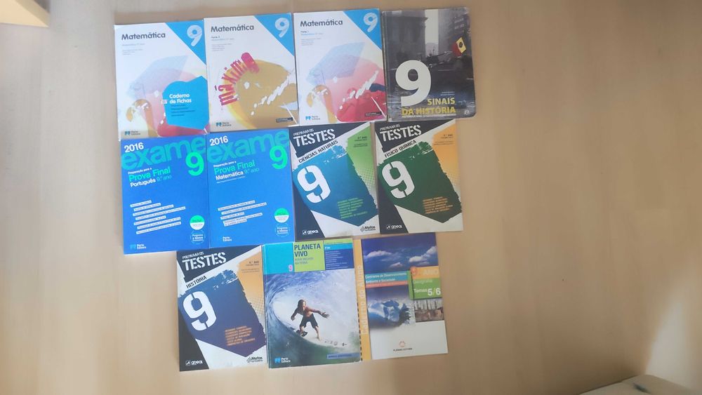 Manuais escolares 9º ano