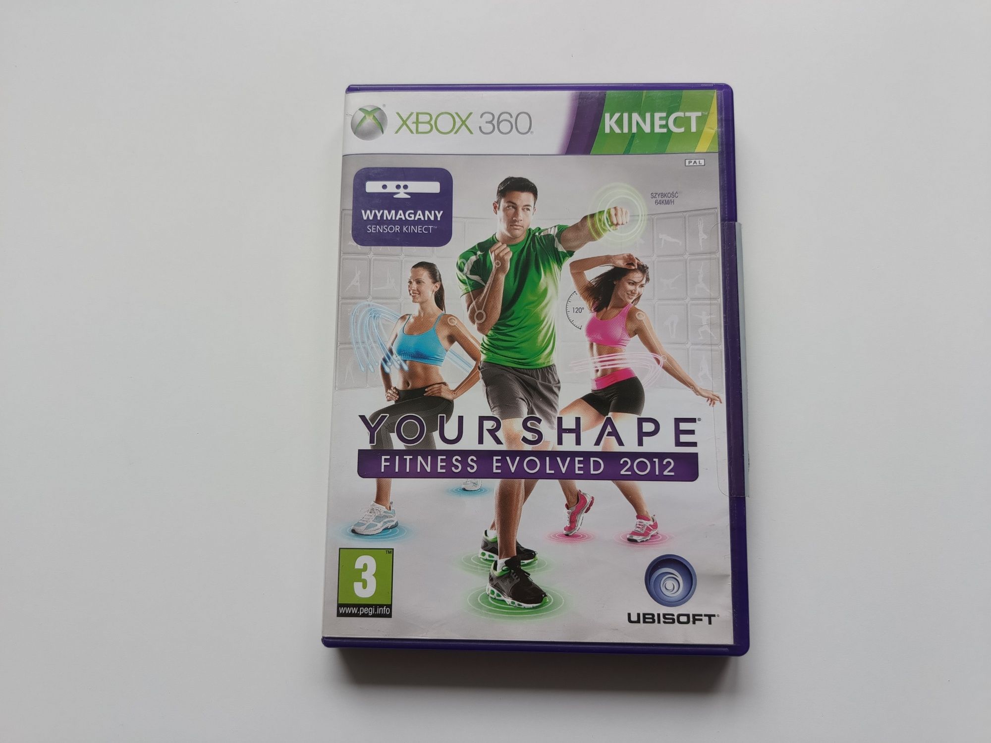 Gra Xbox 370 Kinect Your Shape Fitness Evolved 2012 instrukcja Polska