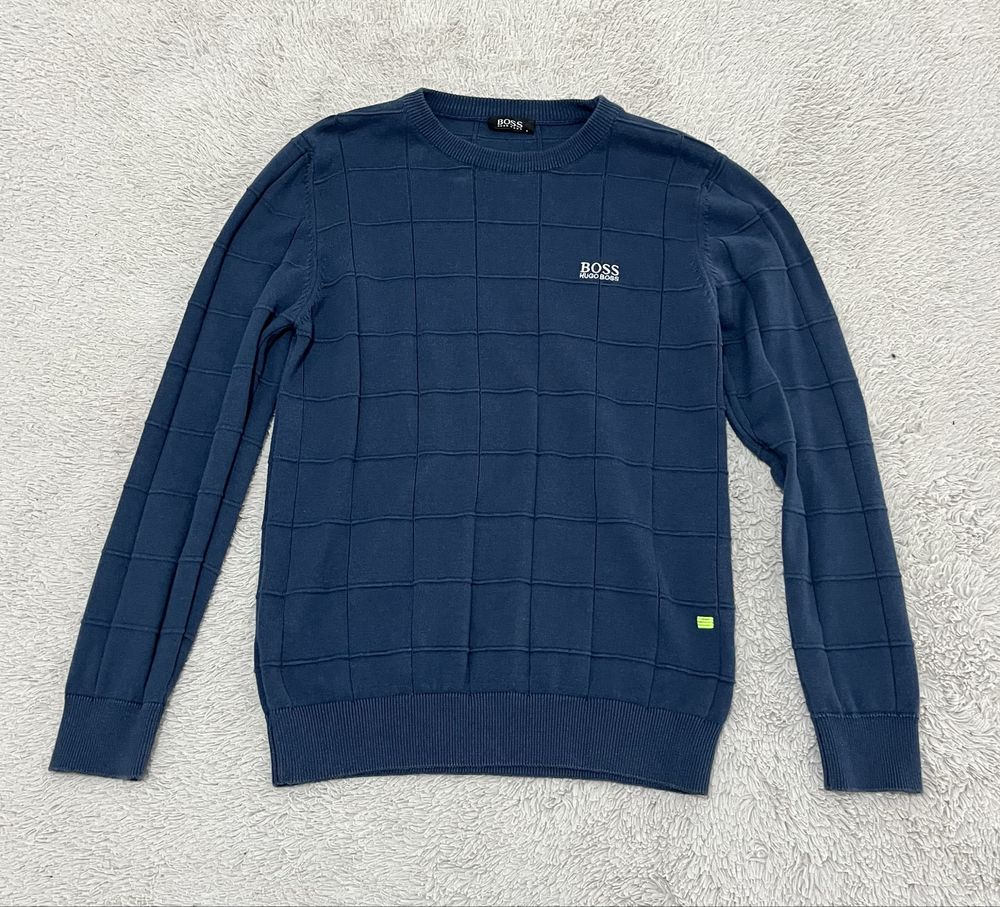 Hugo Boss r. M niebieski sweter