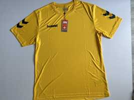 XXL T-shirt zółty HUMMEL
