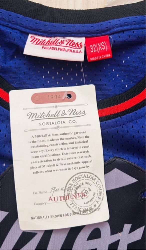Koszulka Mitchell & Ness NBA Toronto Raptors