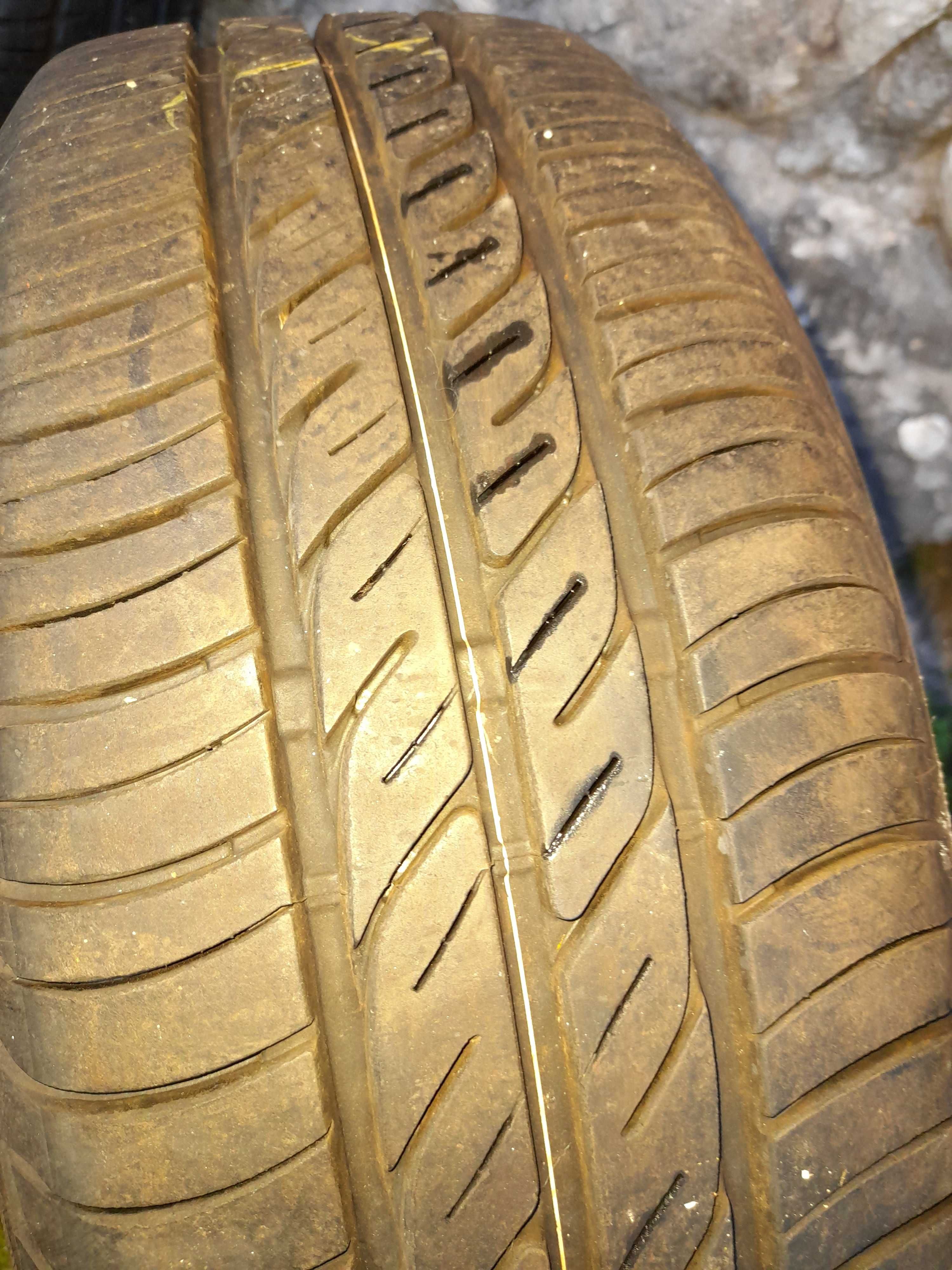 Koła Volkswagen 4x100 6Jx14H2 ET38 letnie opony