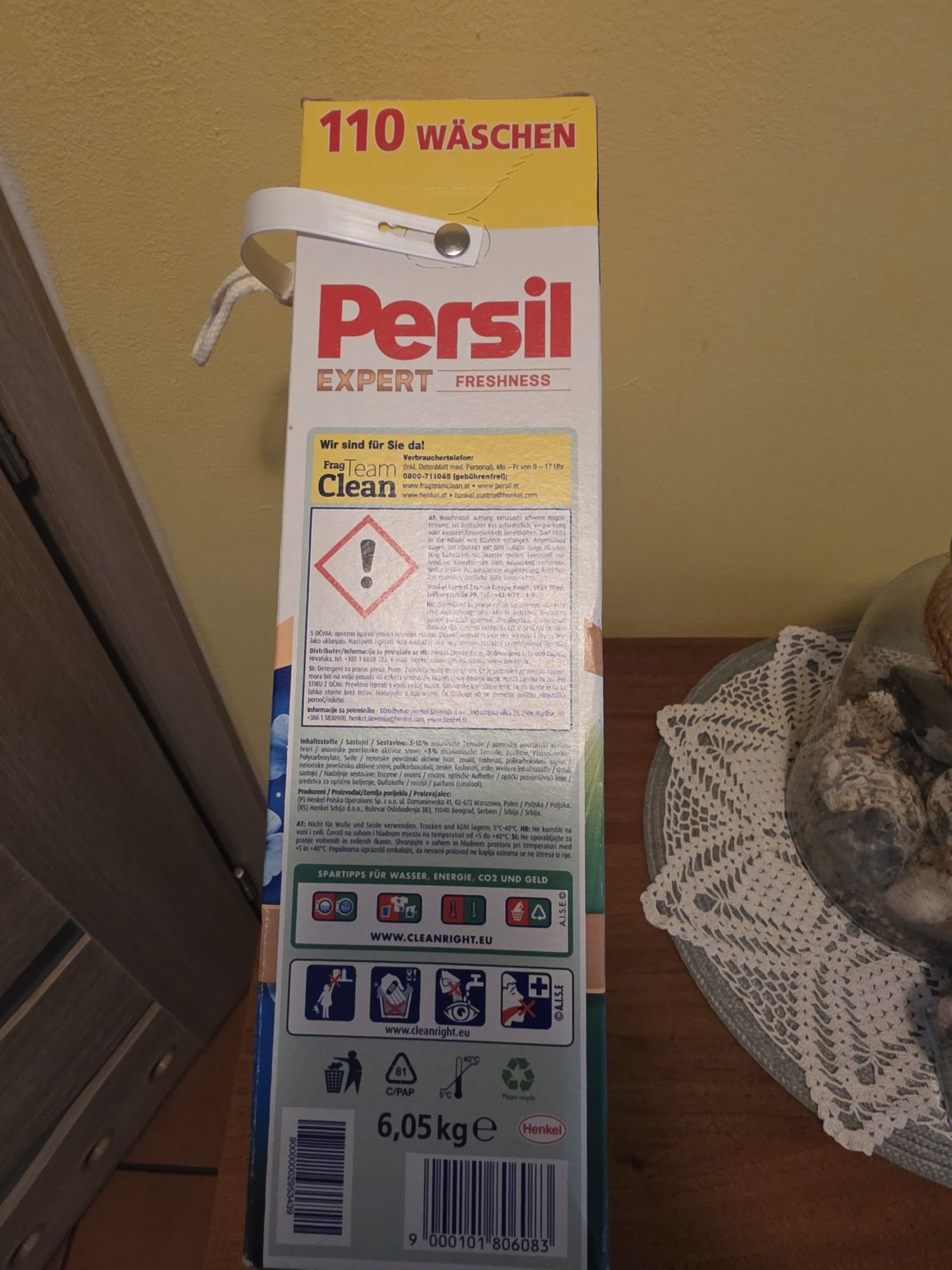 Proszek Persil 110 prań /6,05 kg