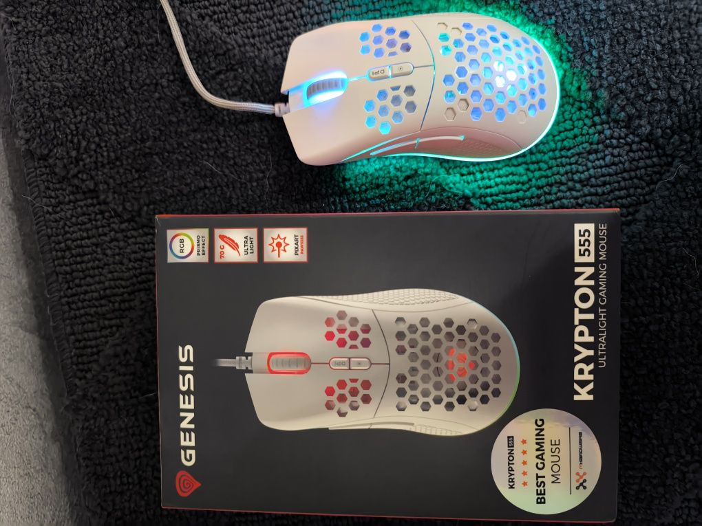 Myszka Genesis krypton 555 na gwarancji
