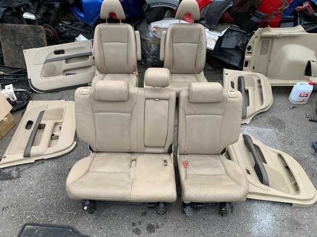 HONDA CRV CR-V  II  2002 - Skóra tapicerka fotele skórzane