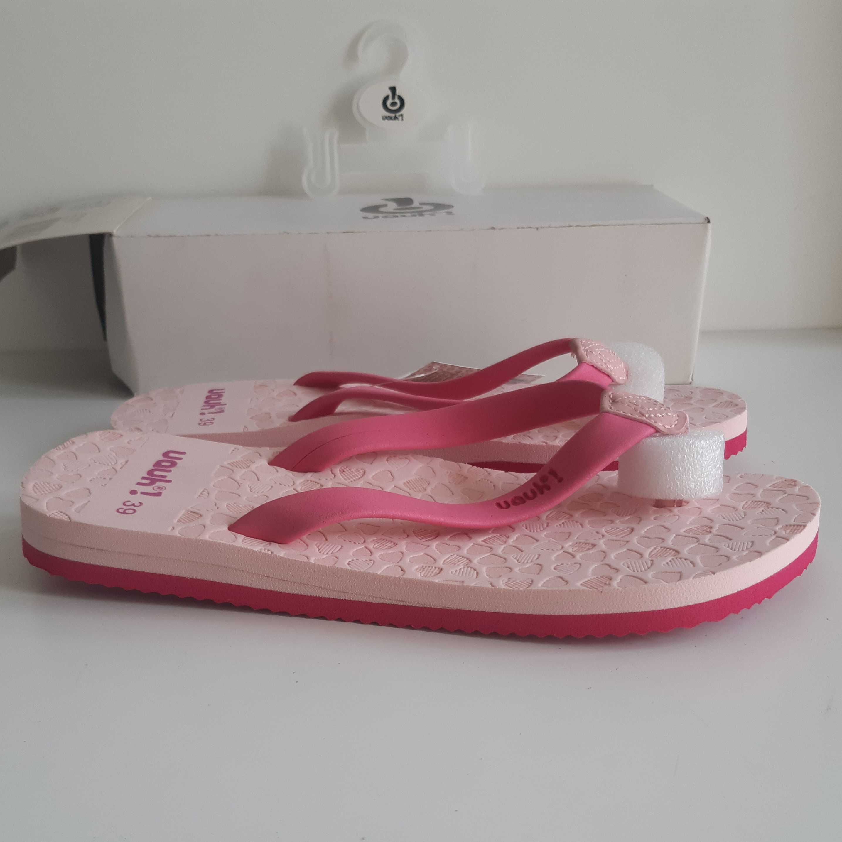 Chinelos Novos Uauh! Shoes Inês Pink 39 Novos Rosa