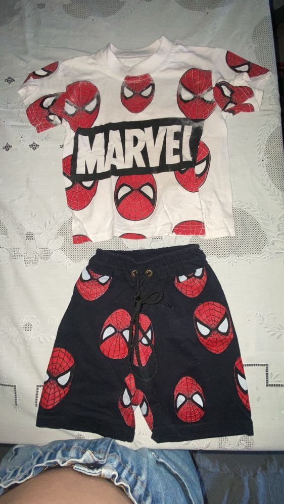 conjunto homem aranha
