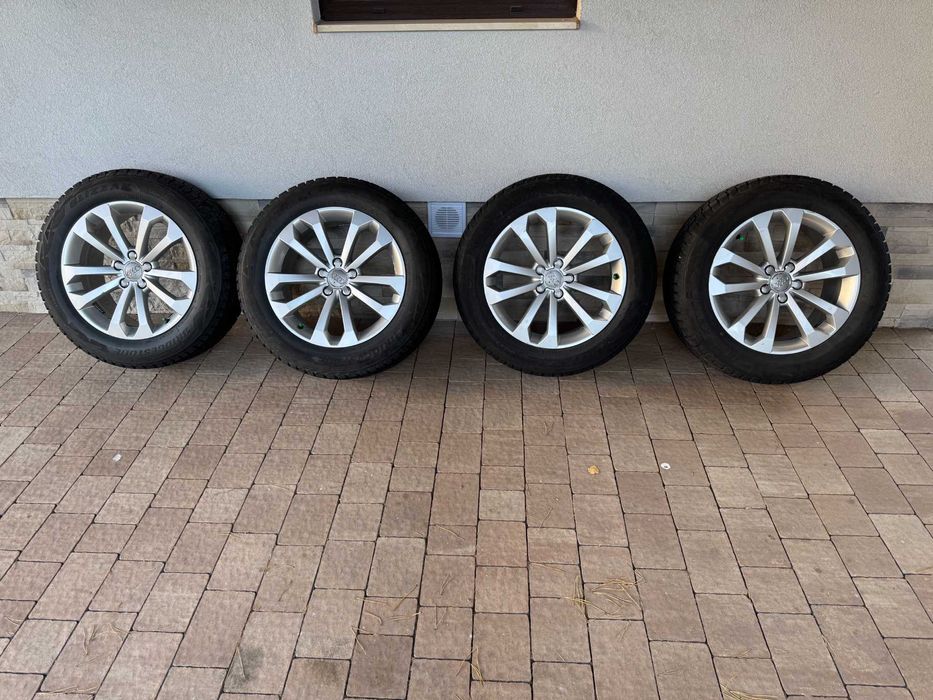 Oryginalny Komplet Kół Zimowych Audi Q5 235/60 R18 Bridgestone Blizzak