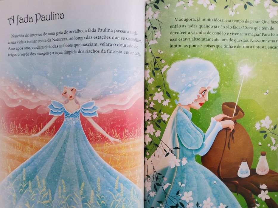 Livro Histórias das Fadas das Neves NOVO