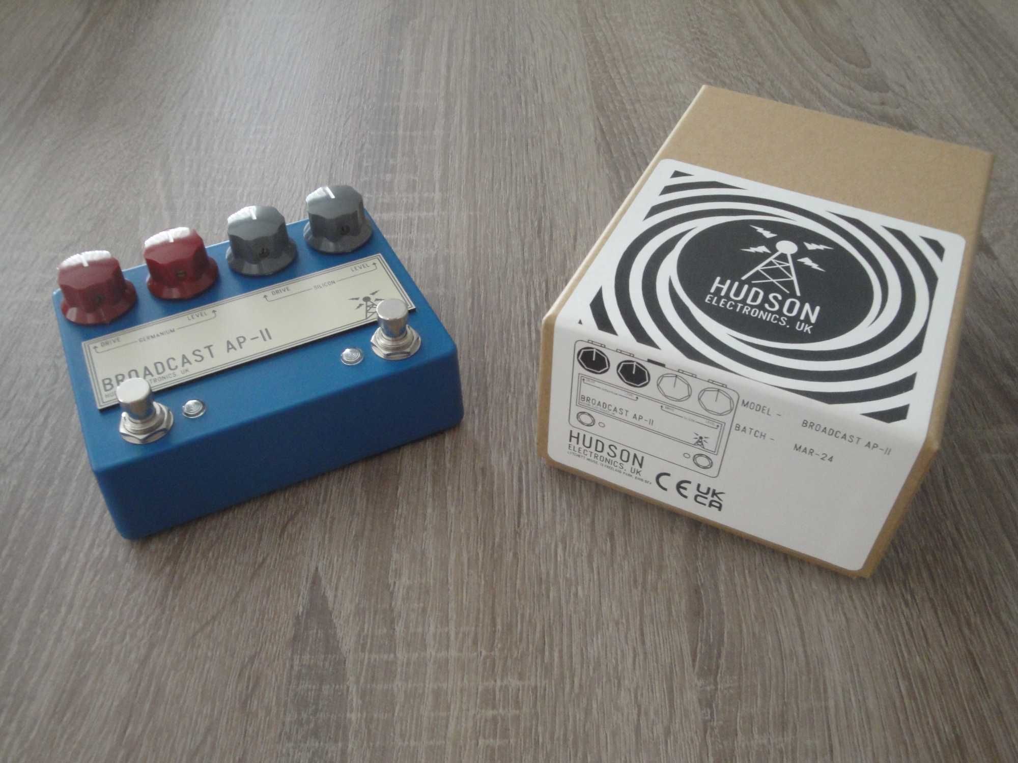 Pedal Hudson Electronics Broadcast AP-II dual preamplifier