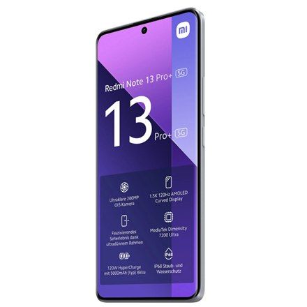 Xiaomi Note 13 Pro+ w kolorze Aurora Purple, 6.67"