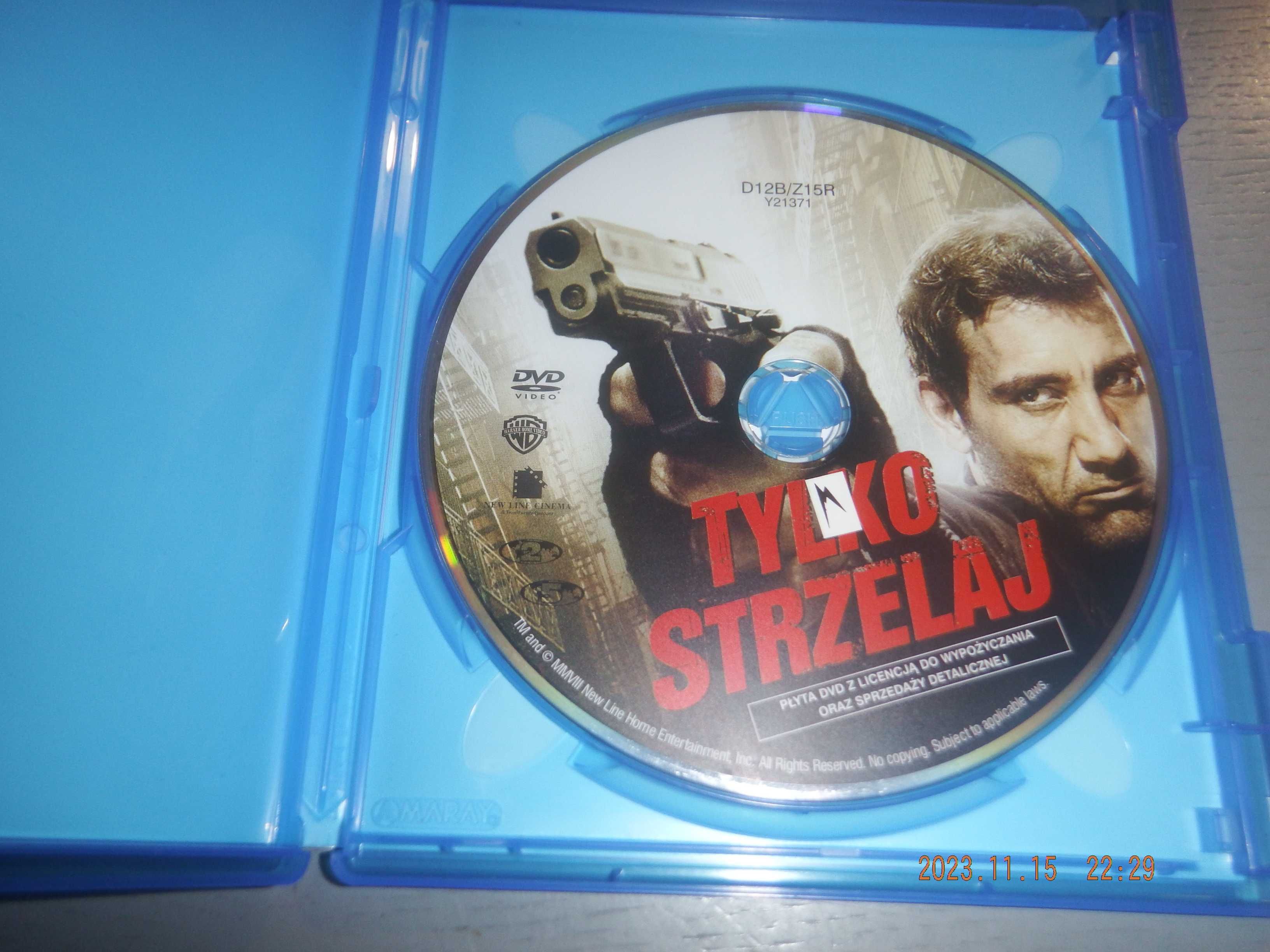 TYLKO STRZELAJ  dvd  C.Owen M.Bellucci  PL