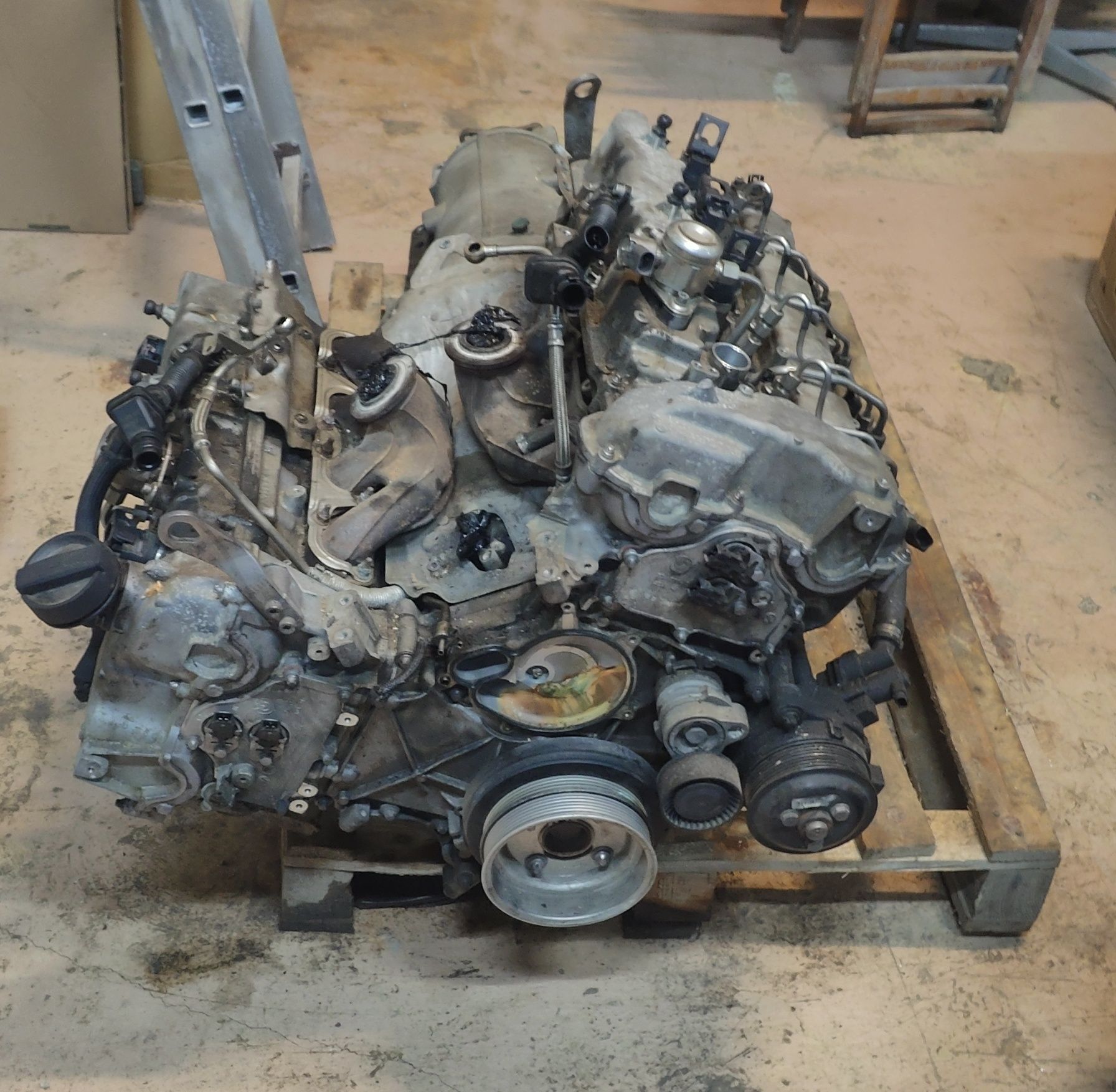 Двигатель BMW N63B44A  F01 F10 F30 F34 X3 X5 X6 пробег 79 т.м
