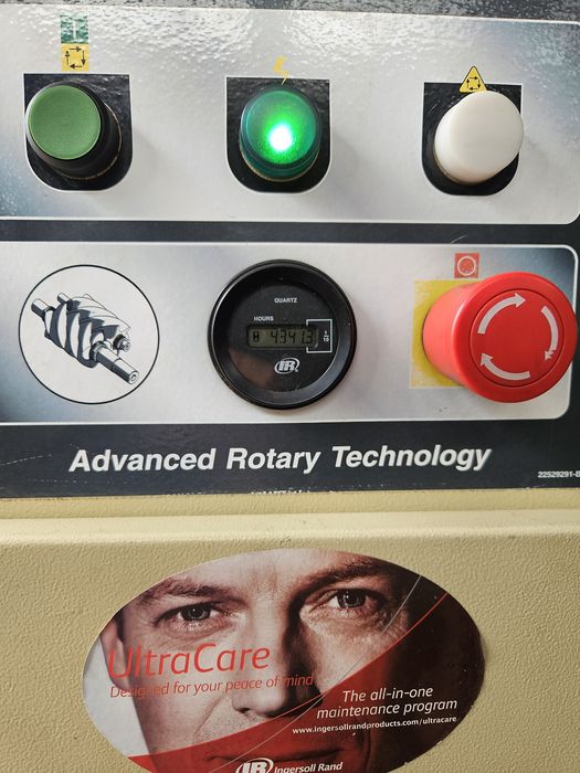 Kompresor srubowy ingersoll rand 11kw sprężarka zbiornik 500