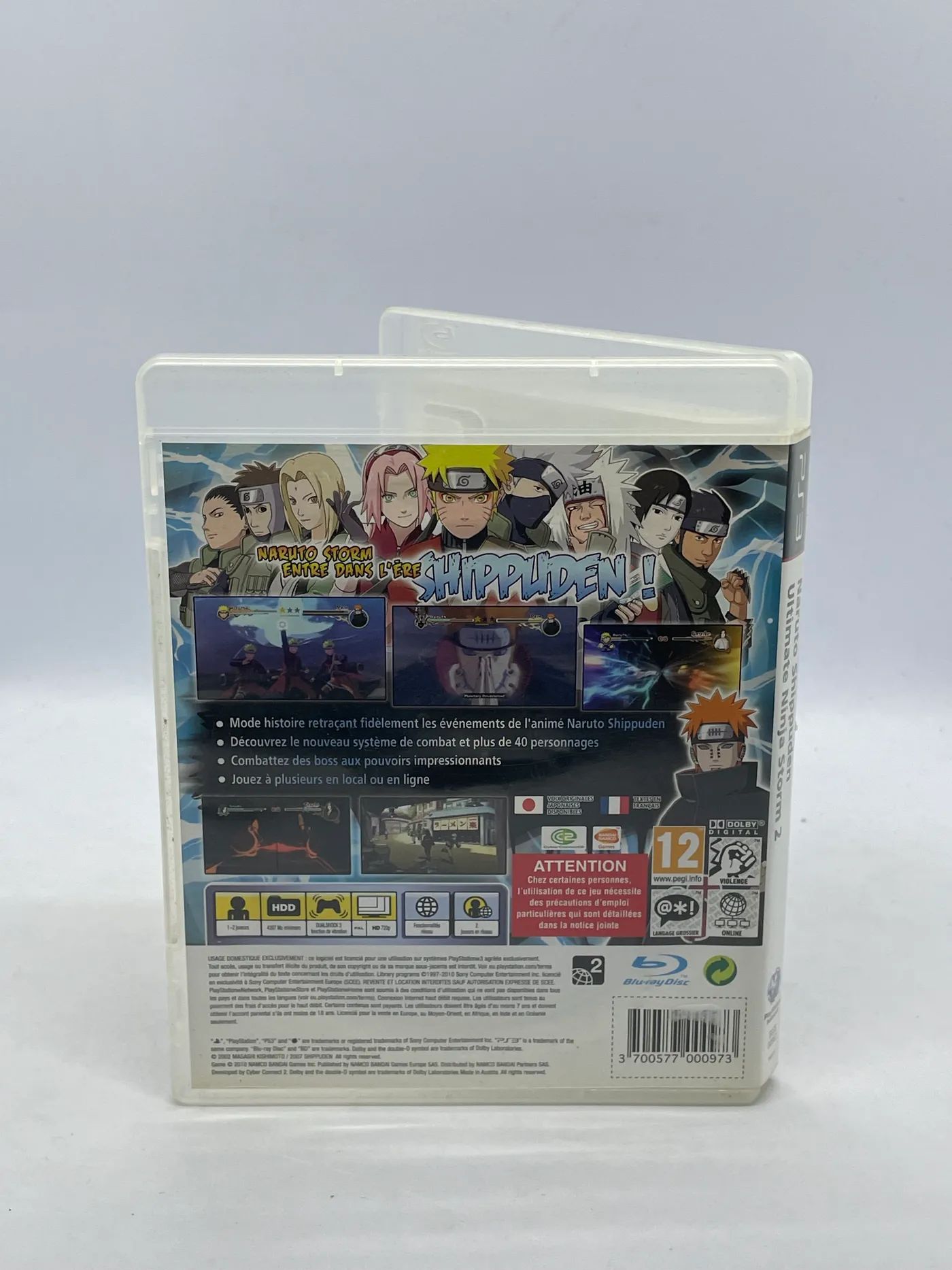 Naruto Shippuden Ultimate Ninja Storm 2 PS3 Po Angielsku
