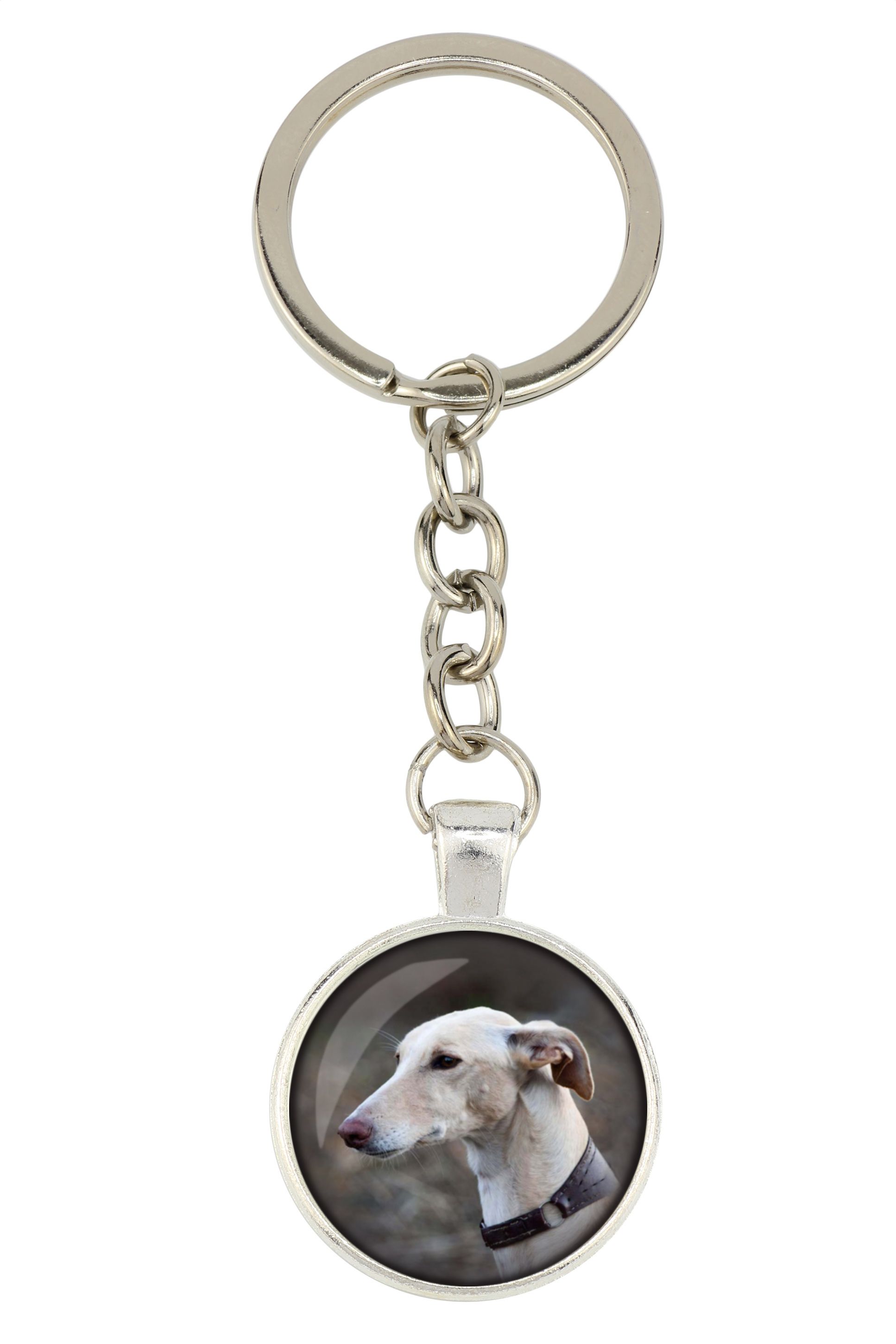 Greyhound brelok w pudełku ze zdjęciem Art-Dog