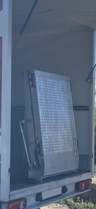 rampa de carregamento em alumínio