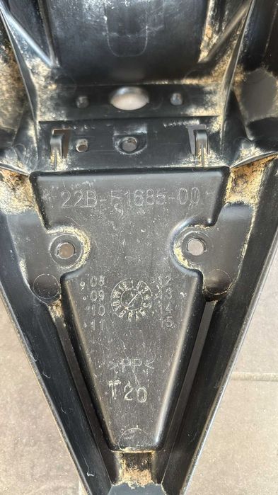 Mocowanie Tablicy Rejestracyjnej Ogon Yamaha WR 125. 2009-14 [671]