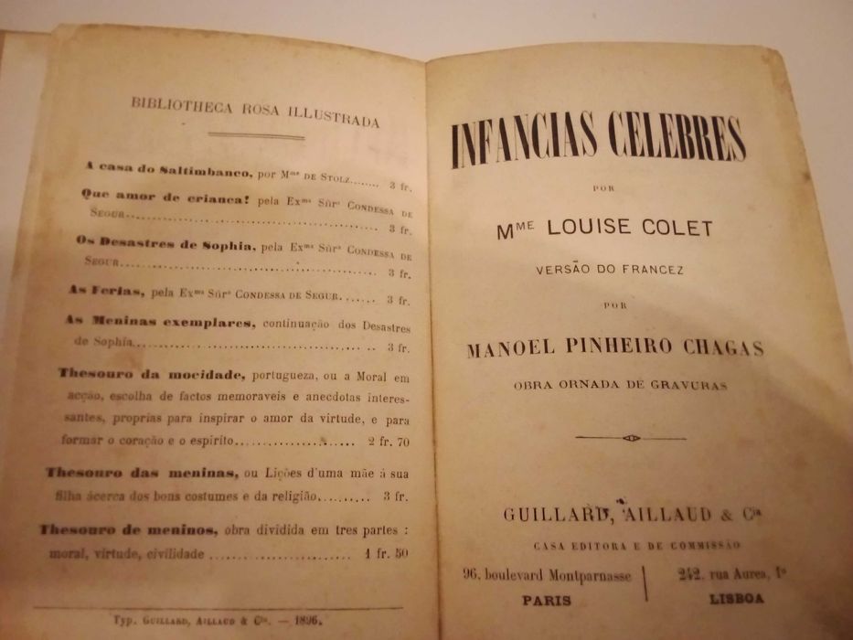 Infancias celebres por Mme Louise Colet