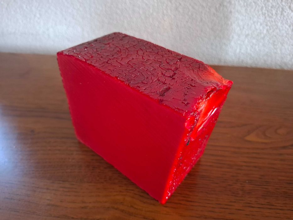 Bakelit Bakelite Catalin Faturan 1199 g - Cherry Red