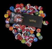 Pokemon Tazo Tazos Box 100 sztuk 2 generacja