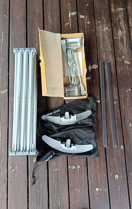 Ścianka reklamowa stelaż Vario Display d400 pop-up VA5833 + lampy 200w