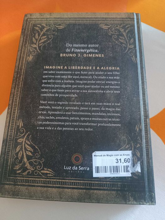 Livro manual de magia das ervas