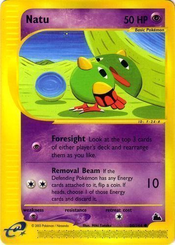 Pokemon Card - Natu 50 HP