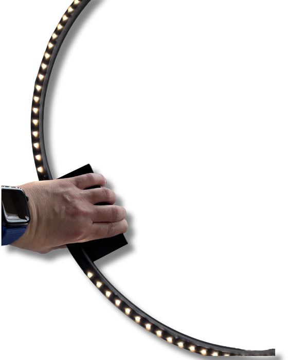 Mocna lampa pierścieniowa LED ring 70cm do zdjęć z pilotem i regulacją