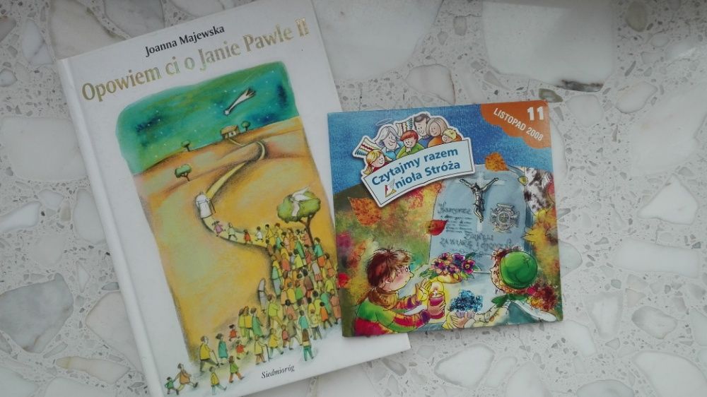 "Opowiem ci o Janie Pawle II" Joanna Majewska (twarda okładka) +gratis