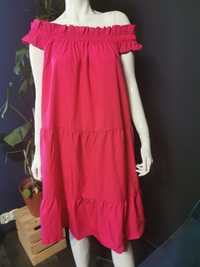 Sukienka różowa shein