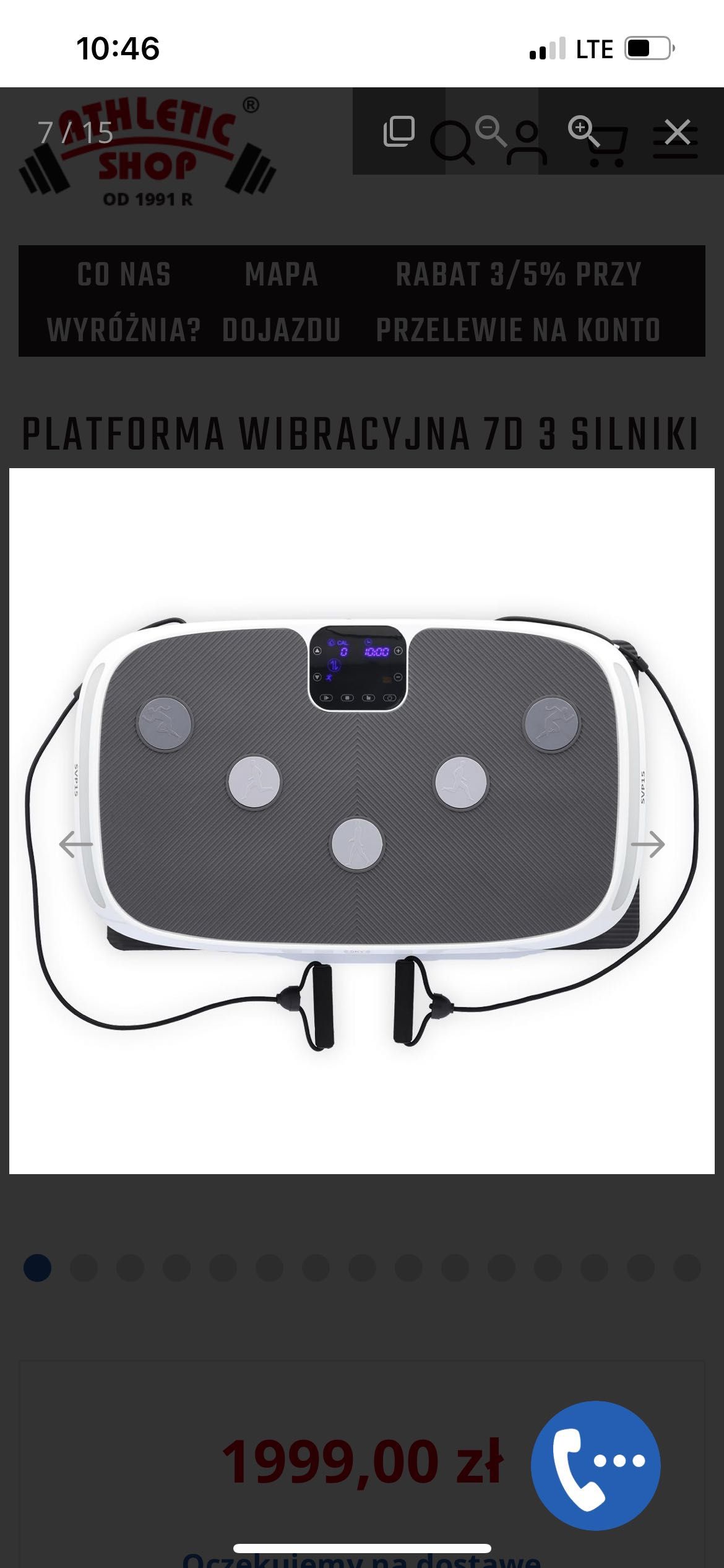 Nowa platforma wibracyjna SVP15