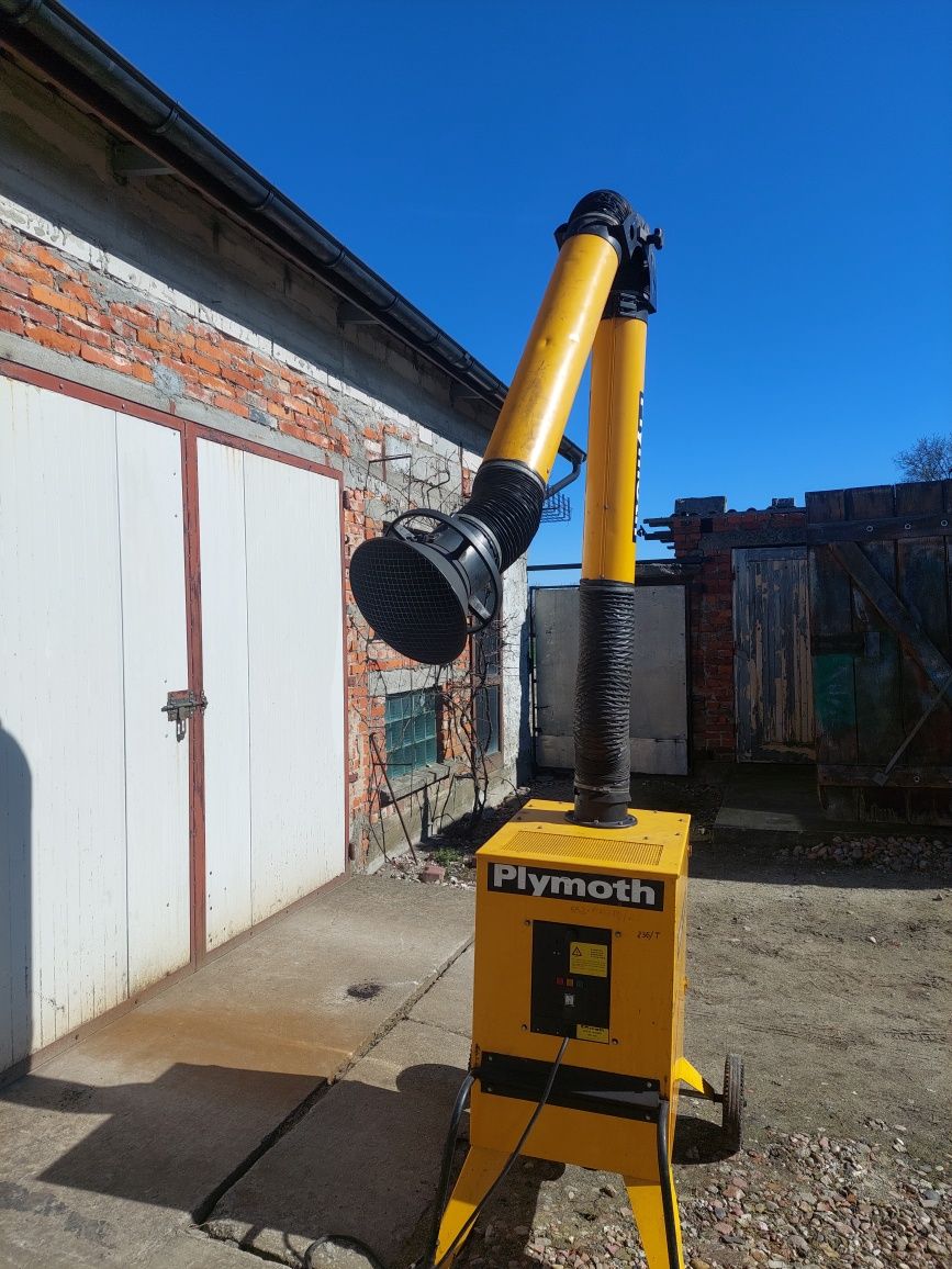 Odciąg, wyciąg dymów spawalniczych Plymouth emk 1402