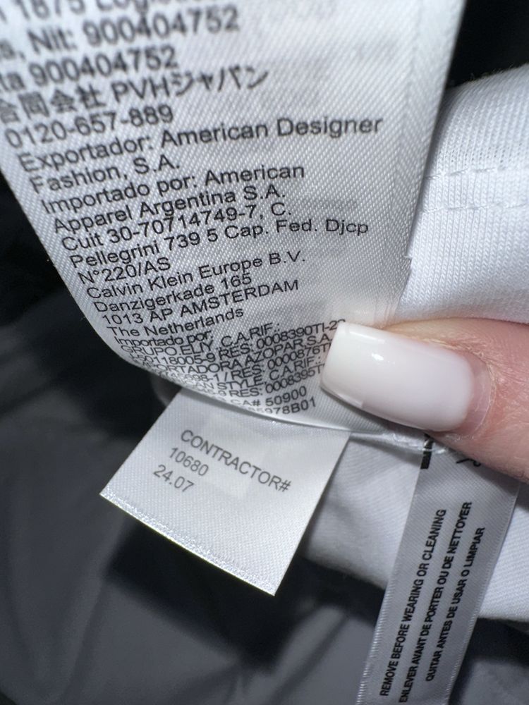 Оригінальна жіноча футболка Calvin Klein monogram logo
