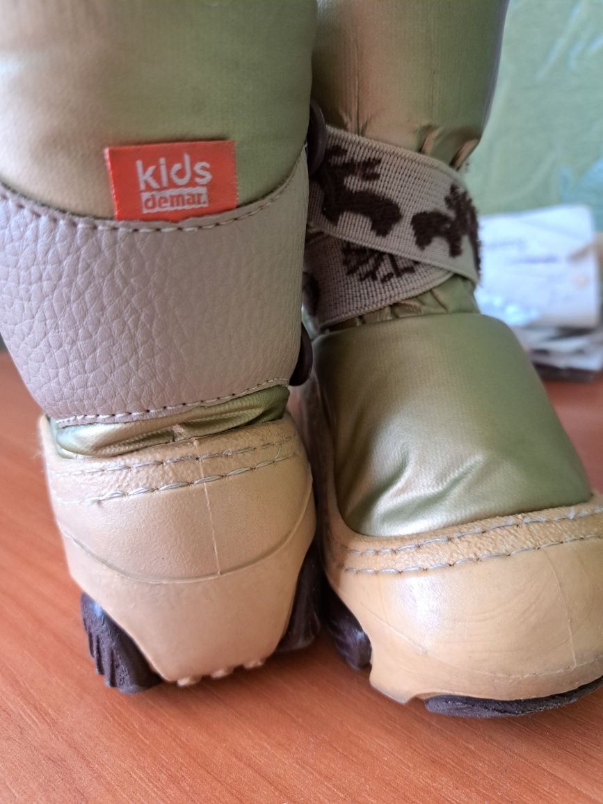 Дитячі зимові термоботинки ботинки сапожки дитячі Demar ecco