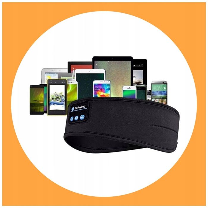 Opaska Sportowa Oczy Do Spania Biegania Głośnik Bt