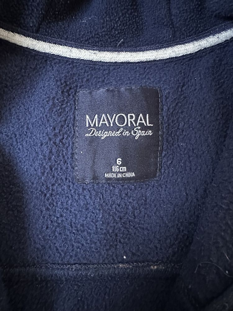 Bluza z kapturem rozpinana Mayoral 116