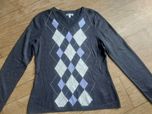 Sweter damski w romby r.m