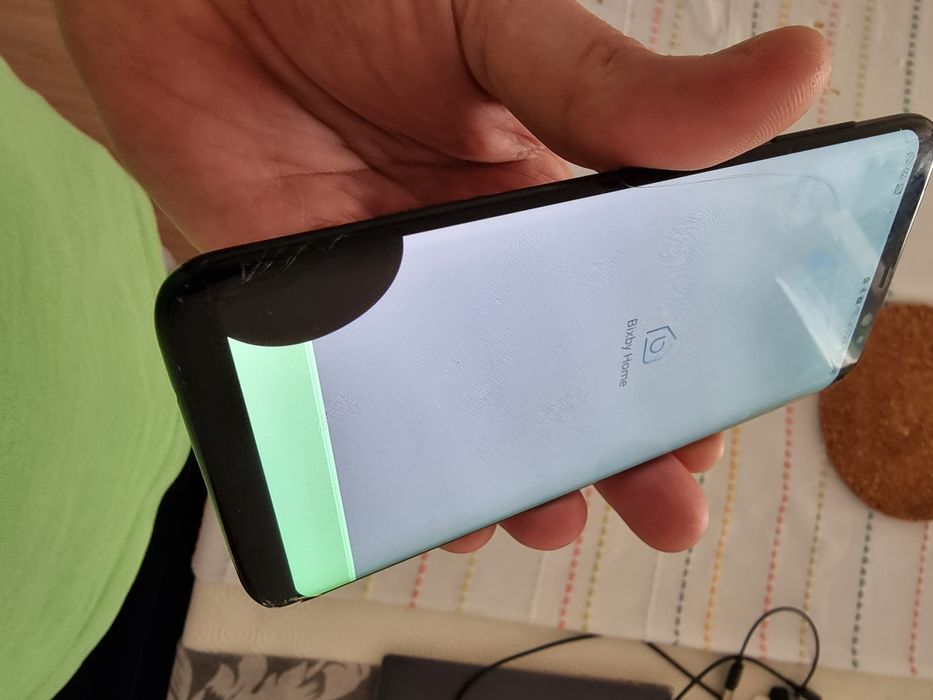 Samsung s8 ecrã danificado