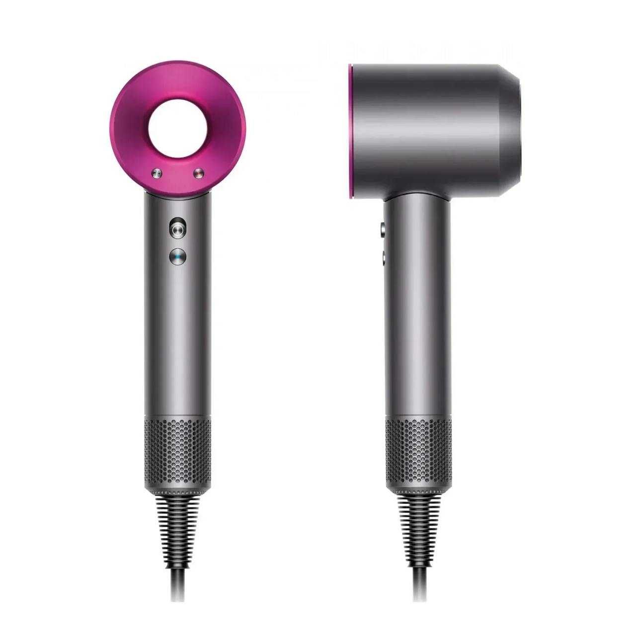 Новий! Фен для волосся Dyson Supersonic Premium 5 насадок, Fuchsia1:1