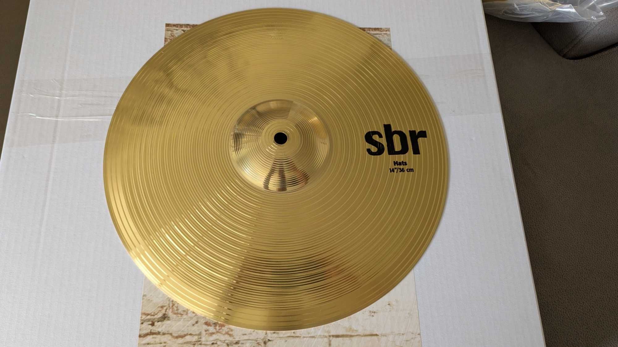 Kit de pratos de bateria Sabian SBR (COMO NOVO)