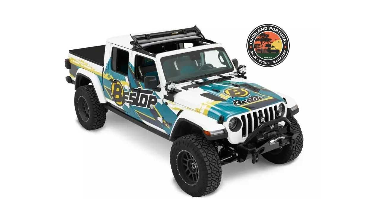 Teto de abrir flexível – Jeep Wrangler