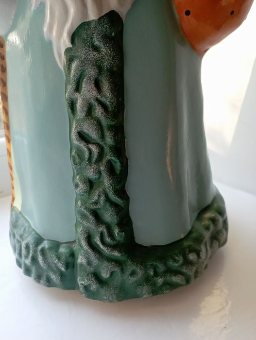 Старинная игрушка Дед мороз опилки 1964г Киров СССР