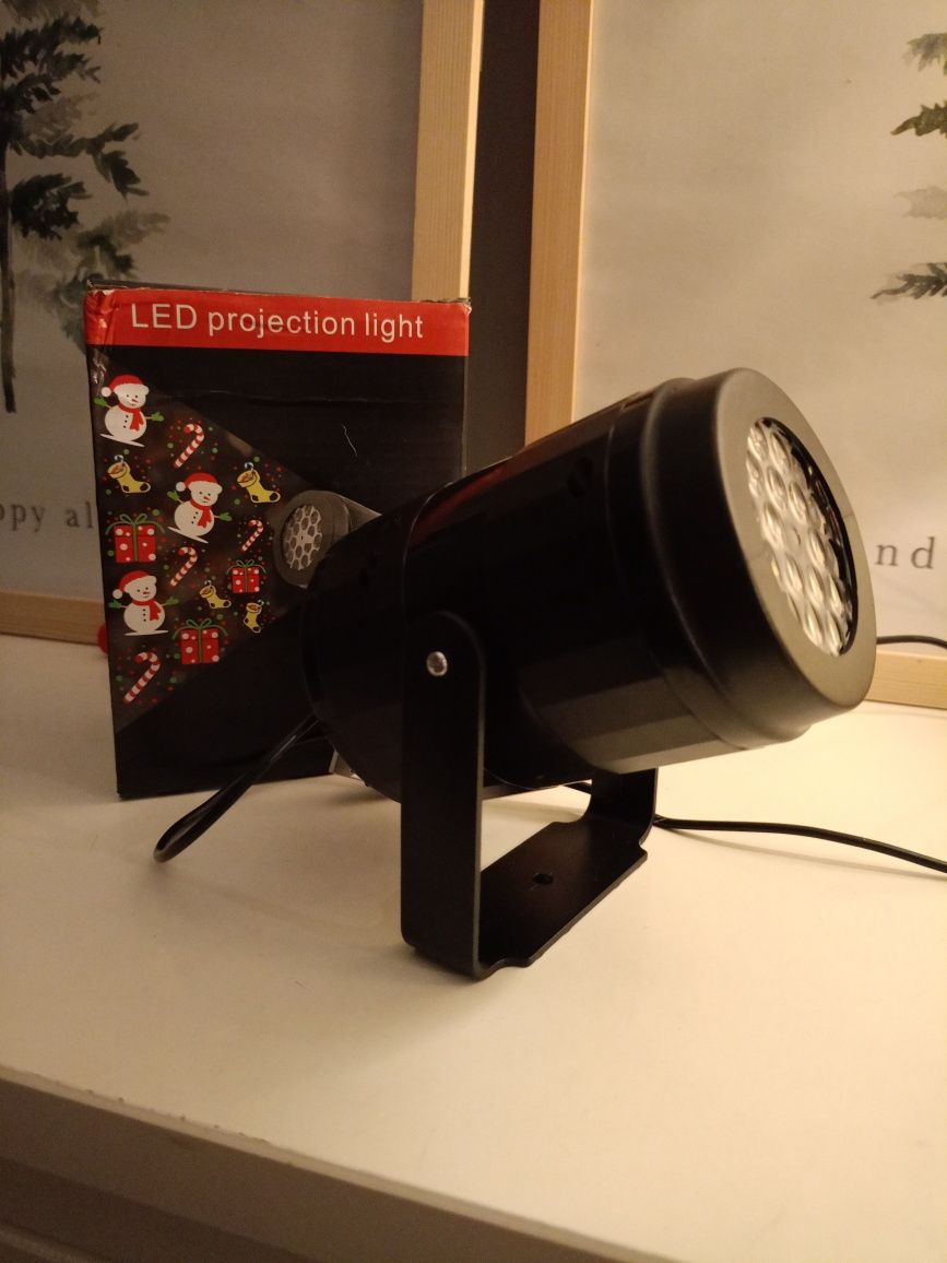 Projektor świąteczne obrazki lampa Boże Narodzenie