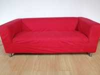 Sofá vermelho impecável